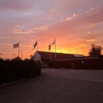 Den flotteste morgen over campingpladsen