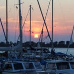Stemnings billede fra havnen